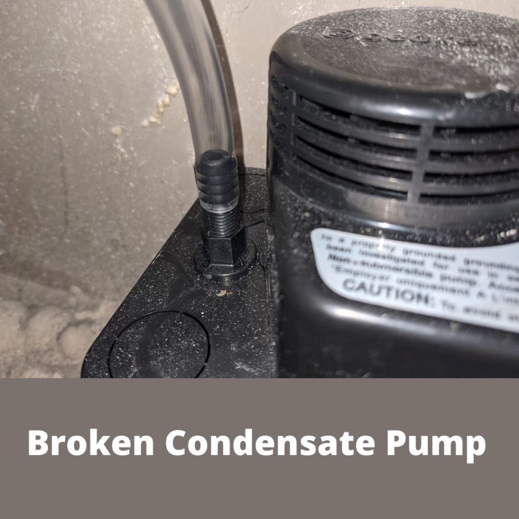 Broken Condensate Pump