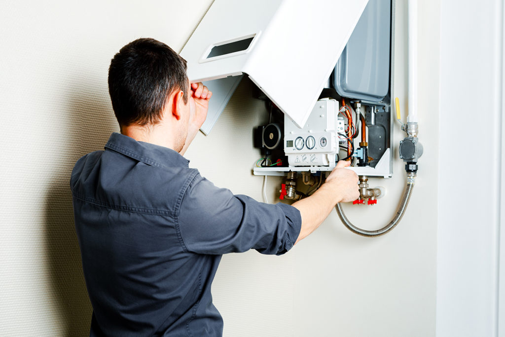 One Most Common Boiler Problems is water leak
