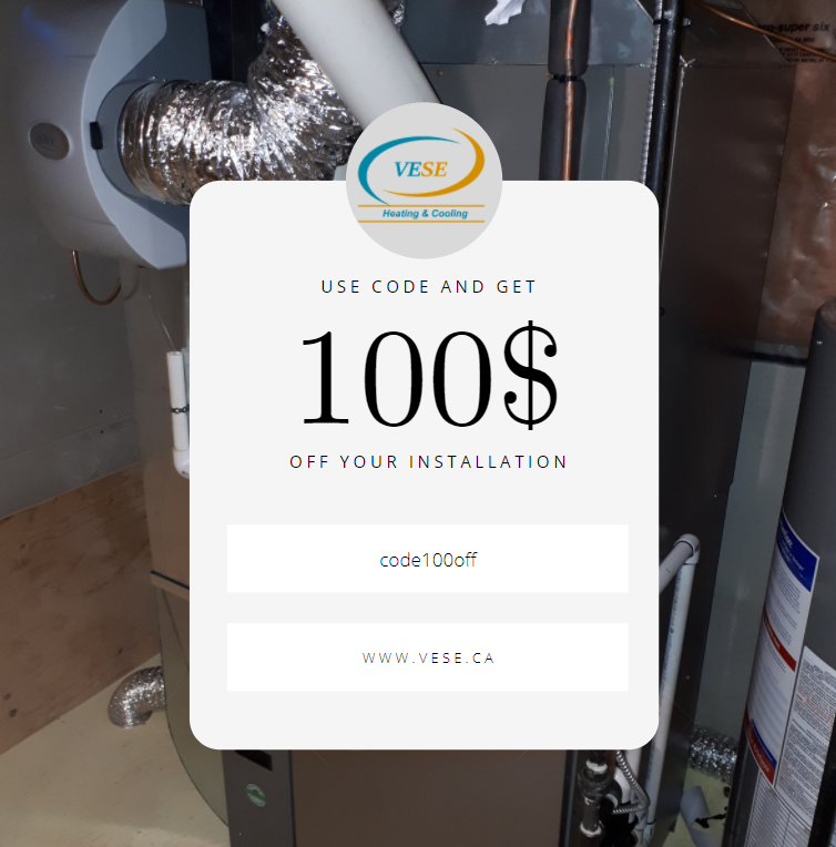 Coupon 100$ Off from Installation