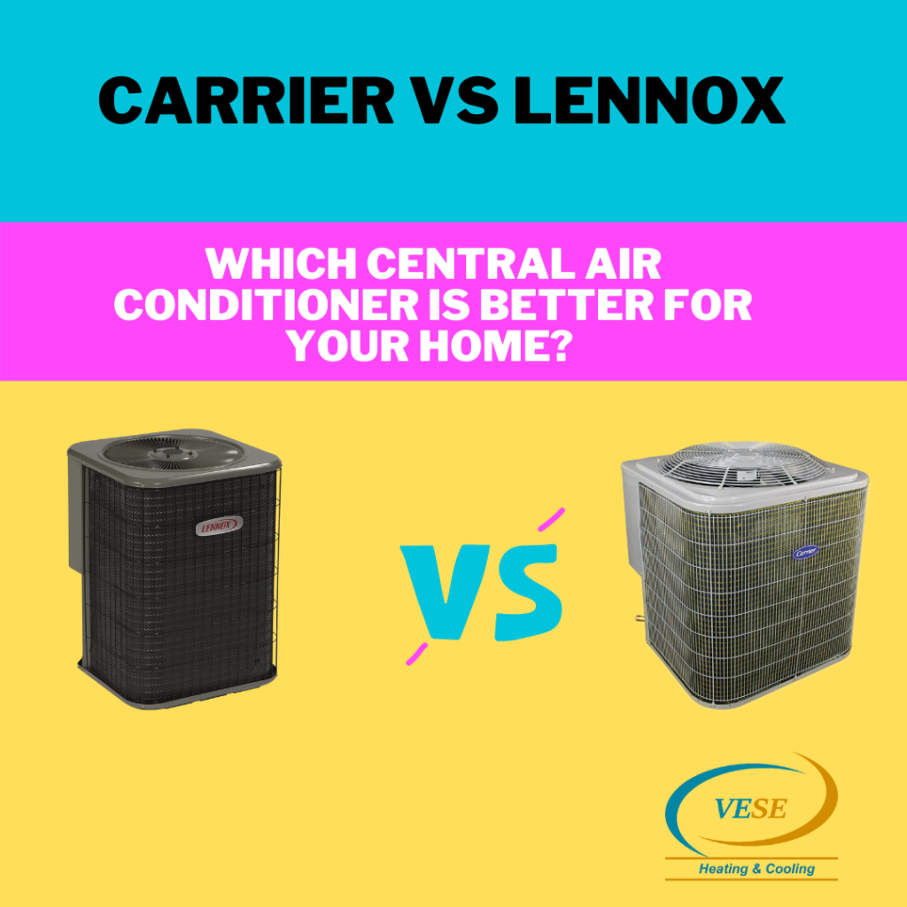 Which central Air Conditioner is better Lennox VS. Carrier?
