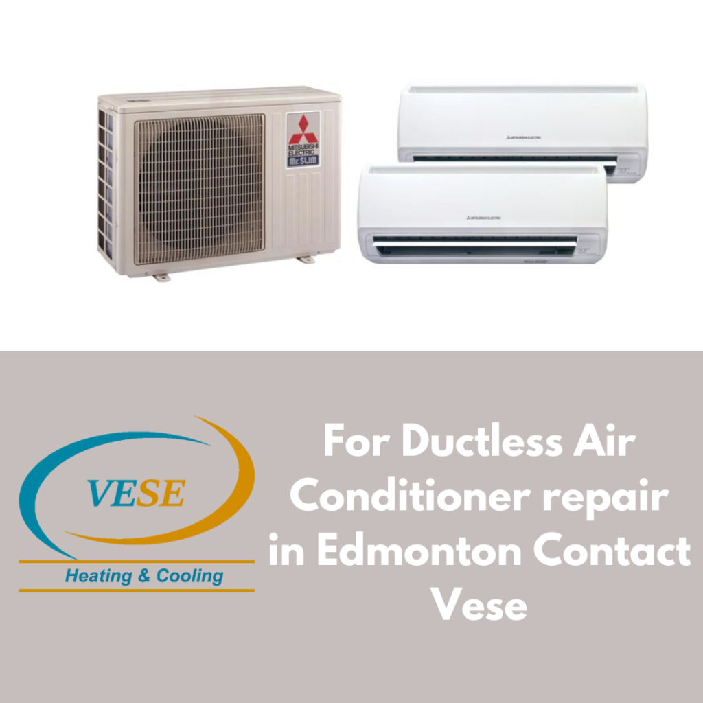 Ductless air conditioner repair Edmonton