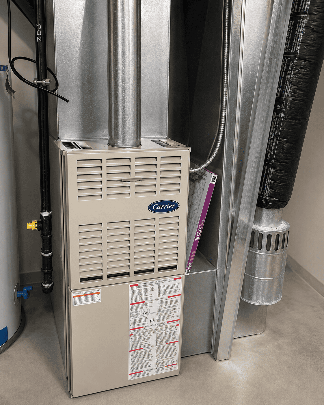Carrier furnace maintenance and repair technician in Edmonton