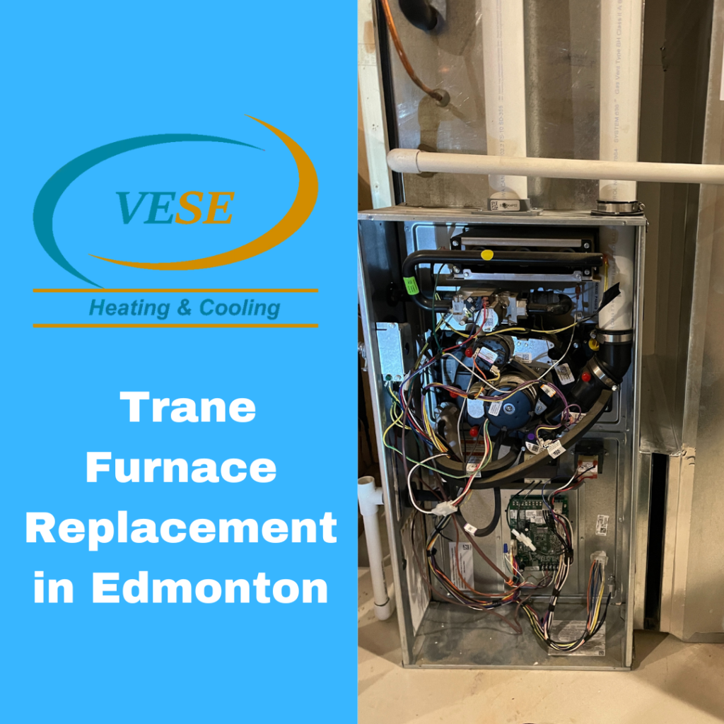 Trane Furnace Replacement in Edmonton