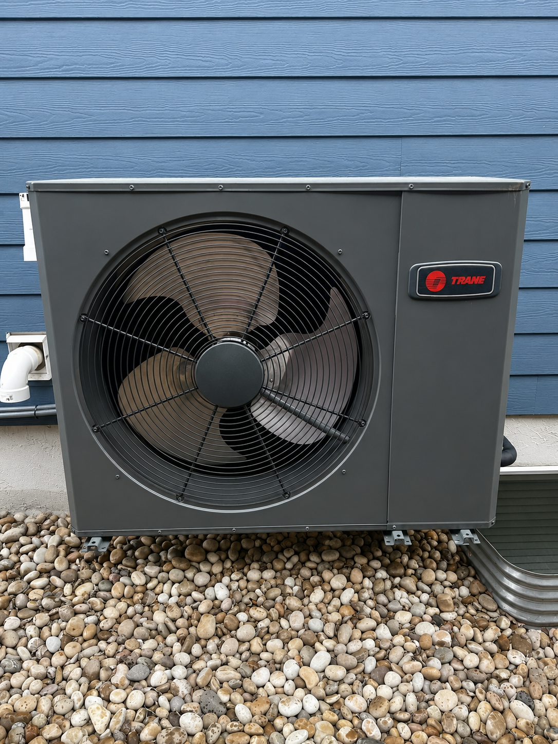Trane air conditioner installation in Edmonton and surrounding areas by Vese Heating and Cooling