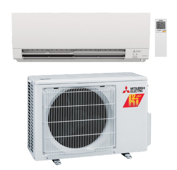 Mitsubishi ductless air conditioner/ heat pump installation Edmonton
