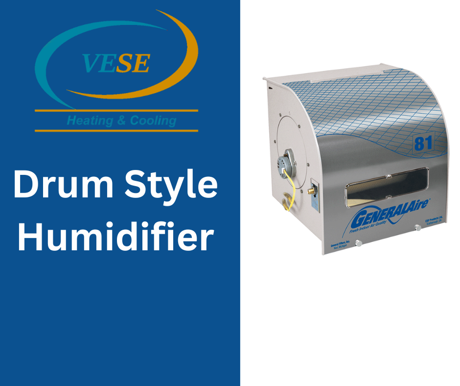 Drum Style Humidifier . Whole-house humidifier Types on the Market: Pros and Cons of Each Type