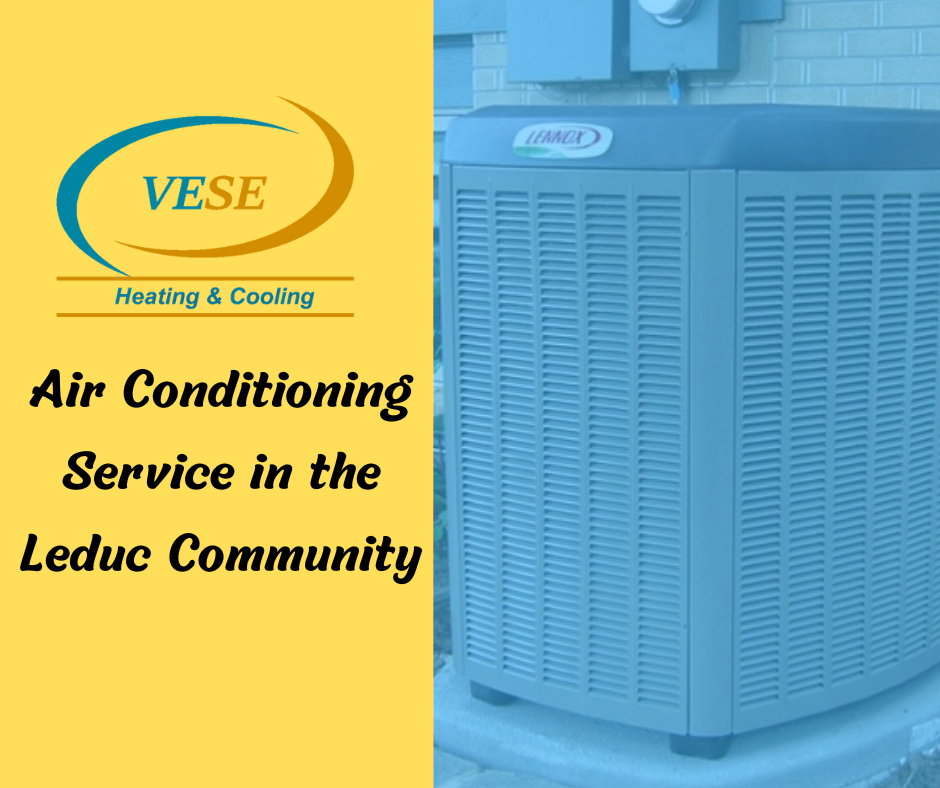 Air conditioning service in the Leduc community