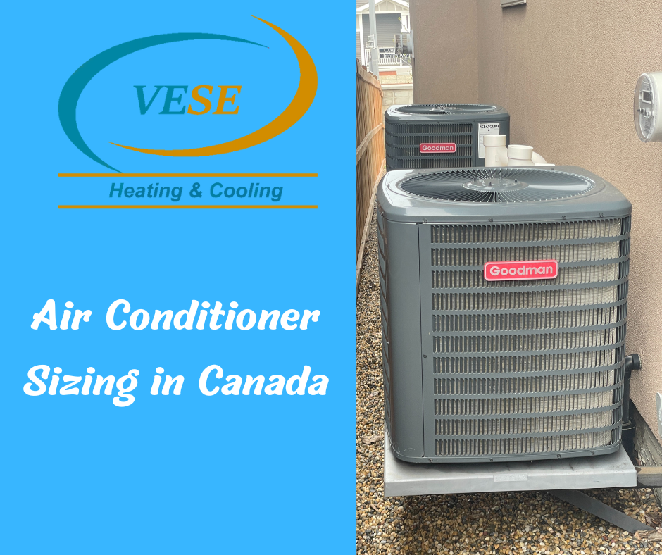 Air Conditioner Sizing in Canada