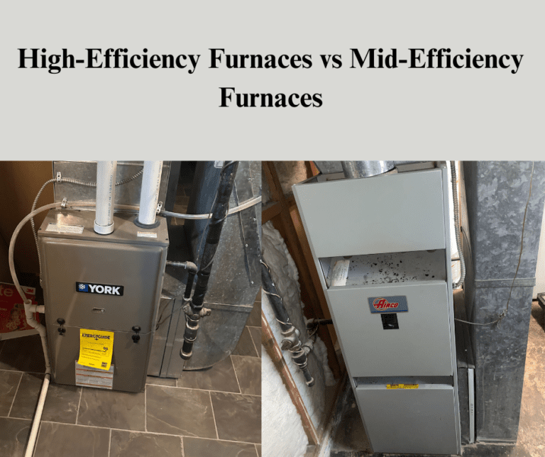 Illustration of Furnace Replacement Costs Compared To A High-Efficiency Furnace