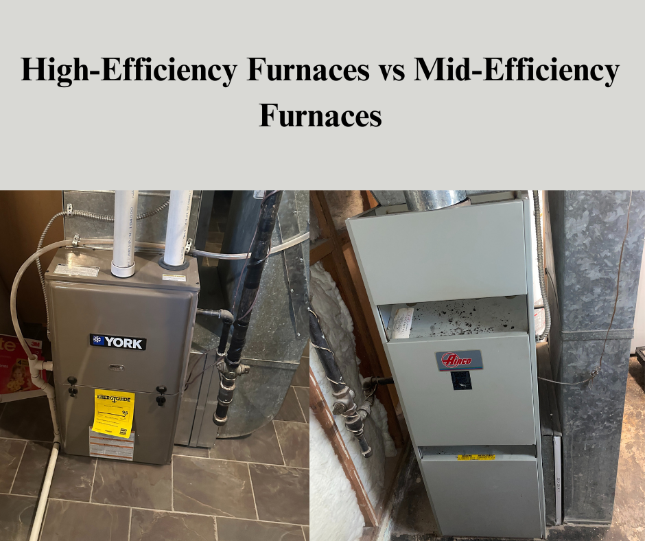 High-Efficiency Furnaces vs Mid-Efficiency Furnaces