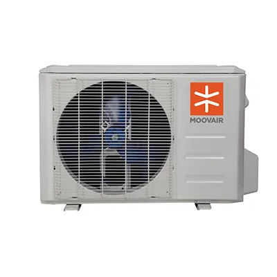 Moovair heat pump installation in Edmonton