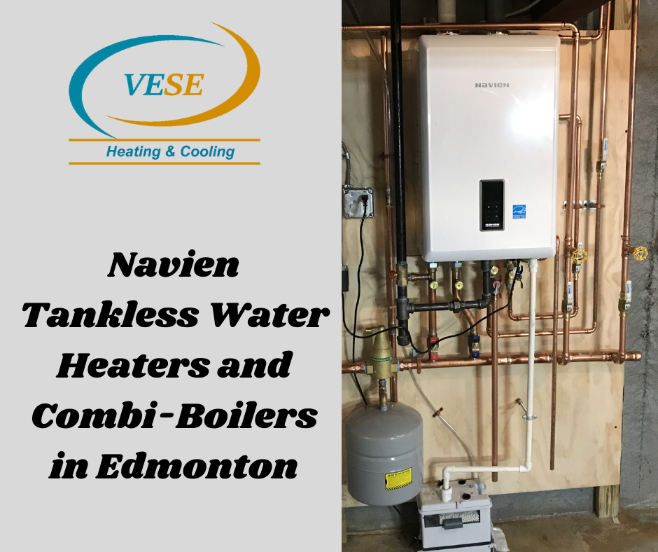 Navien Tankless Water Heaters and Combi-Boilers Repair & Sales in Edmonton