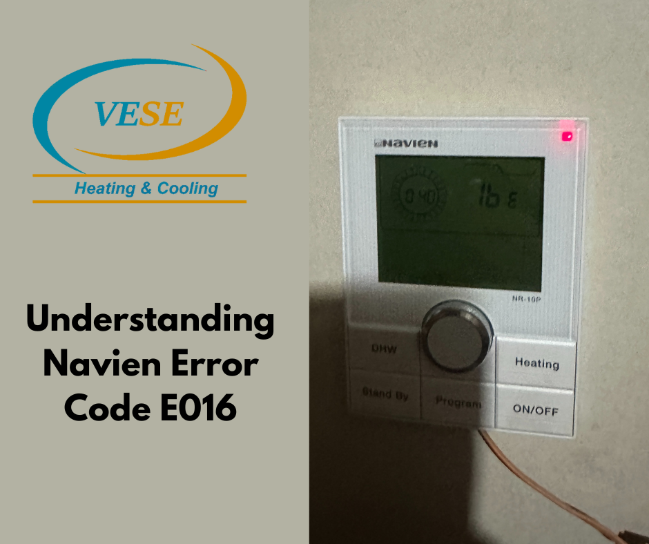 Understanding Navien Error Code E016