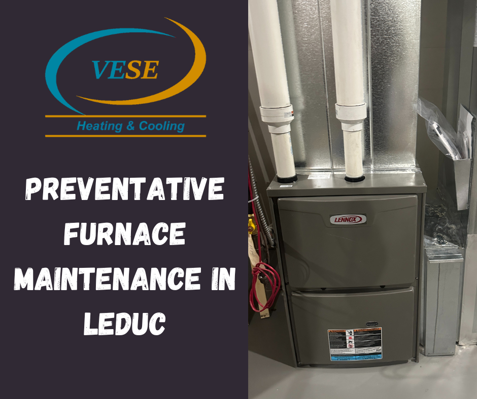 preventive furnace maintenance in Leduc