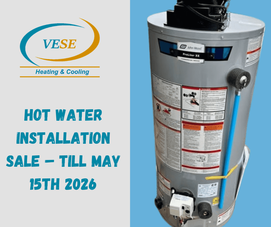 Hot Water Installation Sale – till May 15th 2026